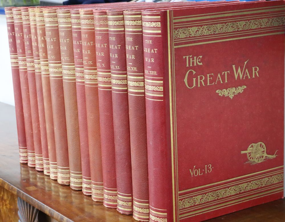 Wilson, H.W. and Hammeston, J.A. (Editors) - The Great War, 13 vols, Amagamated Press, 1916-19